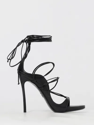 DSQUARED2 HEELED SANDAL DSQUARED2 WOMAN COLOR BLACK,432600002