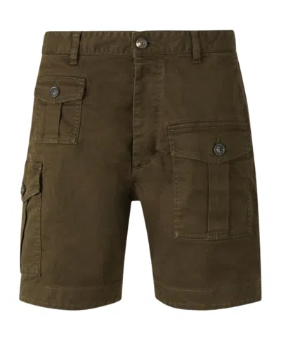 Dsquared2 Short Belt Loop In Green