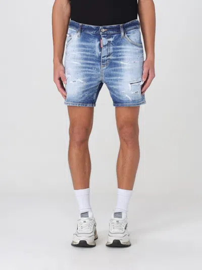 Dsquared2 Shorts  Herren Farbe Blau