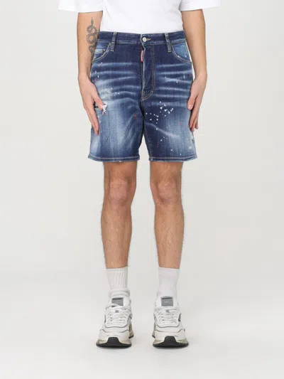 DSQUARED2 SHORT DSQUARED2 MEN COLOR NAVY,G44345045