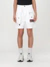 Dsquared2 Boxer Cotton Bermuda Shorts In White