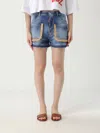 Dsquared2 Shorts  Damen Farbe Denim In Blue