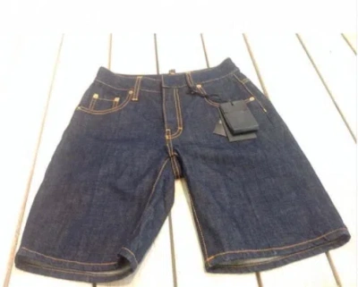 Dsquared2 Kids'  Short Jeans In Navy Blue