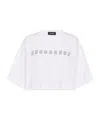 Dsquared2 Short Loose T-shirt In White