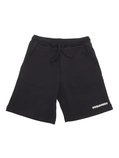 Dsquared2 Kids' Short Pants In Black