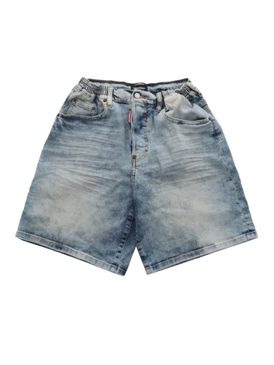 Dsquared2 Kids' Short Pants In Blue