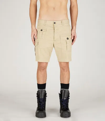 Dsquared2 Short Pants In Neutral
