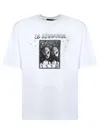Dsquared2 Short Sleeve Crewneck T-shirt With Bold Graphic Print