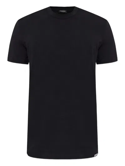 Dsquared2 Short Sleeve T-shirt In Black