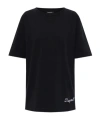 Dsquared2 Embroidery Short-sleeve T-shirt In Black