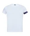 Dsquared2 Logo-detail T-shirt In Blue