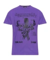 Dsquared2 Short Sleeve T-shirt In Purple