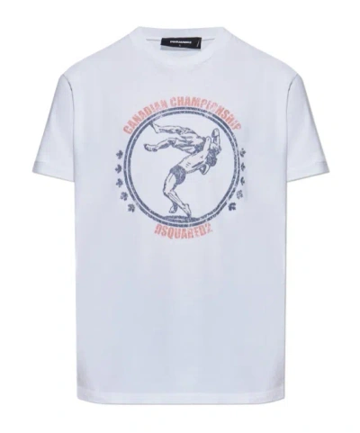 DSQUARED2 DSQUARED2 DYED VERY VERY DAN FIT WRESTLING T-SHIRT