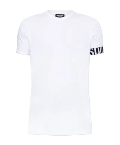 Dsquared2 Short Sleeve T-shirt In White