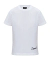 Dsquared2 Short Sleeve T-shirt In White