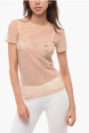 Dsquared2 Short-sleeved Monogram Lace Top