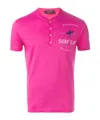 Dsquared2 Short-sleeved Polo Shirt In Pink
