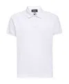 Dsquared2 Short Sleeve Cotton Polo Shirt In White