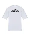 Dsquared2 Cotton Crew Neck T-shirt With Short Sleeves In Regular Fit In White