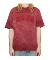 Dsquared2 Loose Fit T-shirt In Red