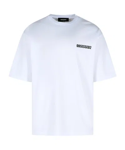 Dsquared2 Short-sleeved T-shirt In White