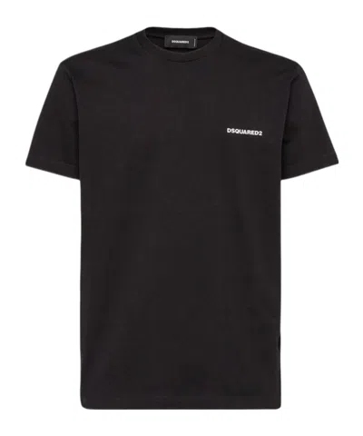Dsquared2 Short-sleeved T-shirt In Black