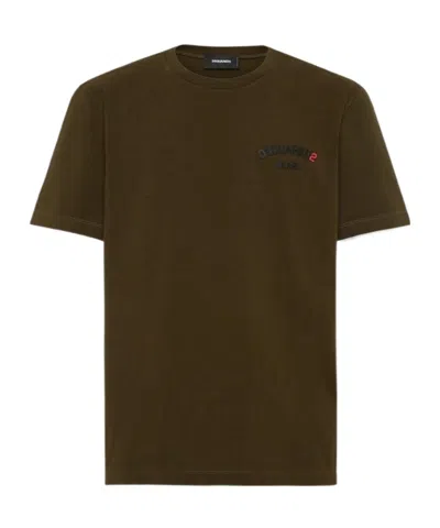 Dsquared2 Short-sleeved T-shirt In Black
