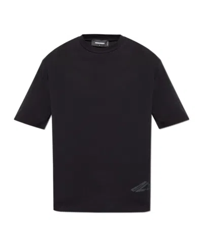 Dsquared2 Short-sleeved T-shirt In Black