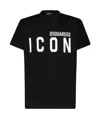 Dsquared2 Short-sleeved T-shirt In Black