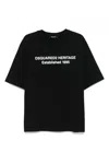 Dsquared2 Short-sleeved T-shirt In Black