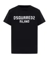 Dsquared2 Short-sleeved T-shirt In Black