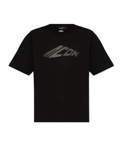 Dsquared2 Icon New Generation T-shirt In Black