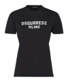 Dsquared2 Logo-print T-shirt In Black