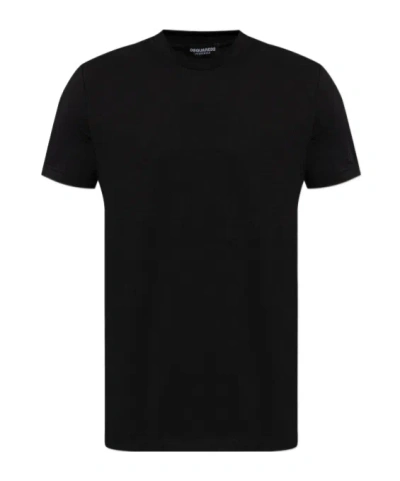 Dsquared2 Short-sleeved T-shirt In Black