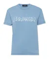Dsquared2 Cotton T-shirt In Blue