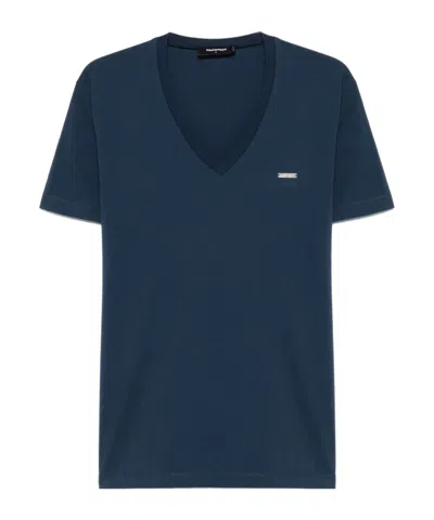 Dsquared2 Short-sleeved T-shirt In Blue