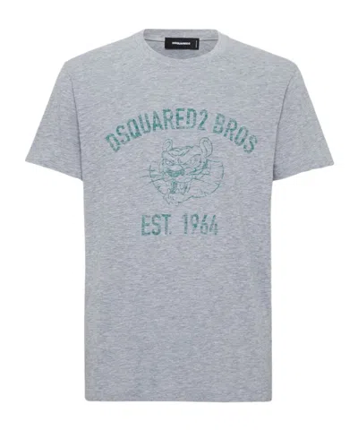DSQUARED2 DSQUARED2 LOGO PRINTED CREWNECK T-SHIRT
