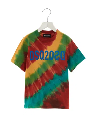 Dsquared2 Short-sleeved T-shirt In Green