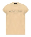 Shop Dsquared2 Mini Fit Homocore T-shirt In Nude