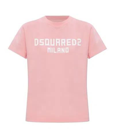 Dsquared2 Short-sleeved T-shirt In Pink