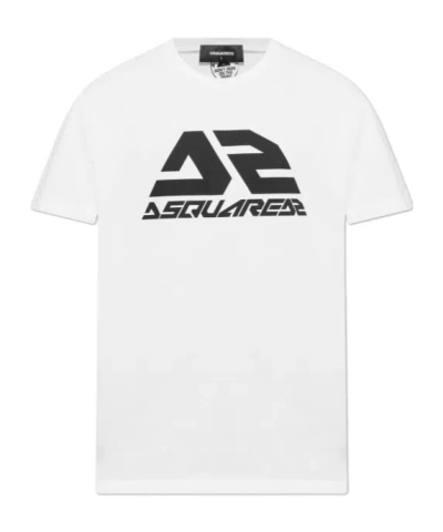 Dsquared2 Short-sleeved T-shirt In White