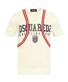 Dsquared2 Short-sleeved T-shirt In White