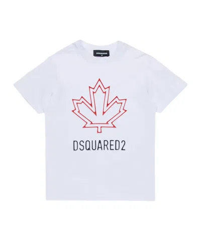 Dsquared2 Short-sleeved T-shirt In White