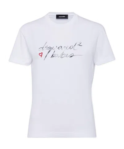 DSQUARED2 DSQUARED2 WASH JUST RIGHT FIT DSQUARED2 BABES T-SHIRT