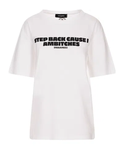 Dsquared2 Short-sleeved T-shirt In White