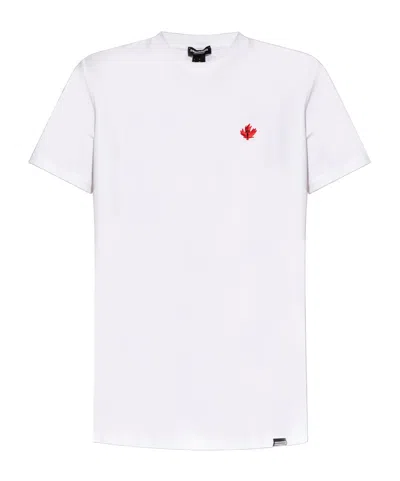 Dsquared2 Short-sleeved T-shirt In White