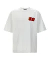 Dsquared2 Graphic Logo Crew Neck T-shirt In White
