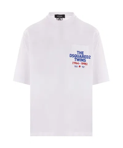 Dsquared2 Short-sleeved T-shirt In White
