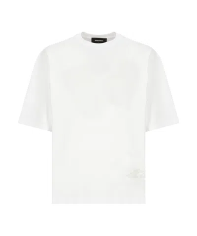 Dsquared2 Short-sleeved T-shirt In White