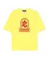 Dsquared2 Short-sleeved T-shirt In Yellow